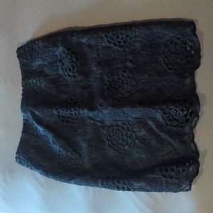 Black Lacey Skirt